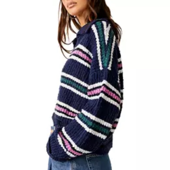 NWT Free People Kennedy Pullover Sweater - Picture 3 of 6